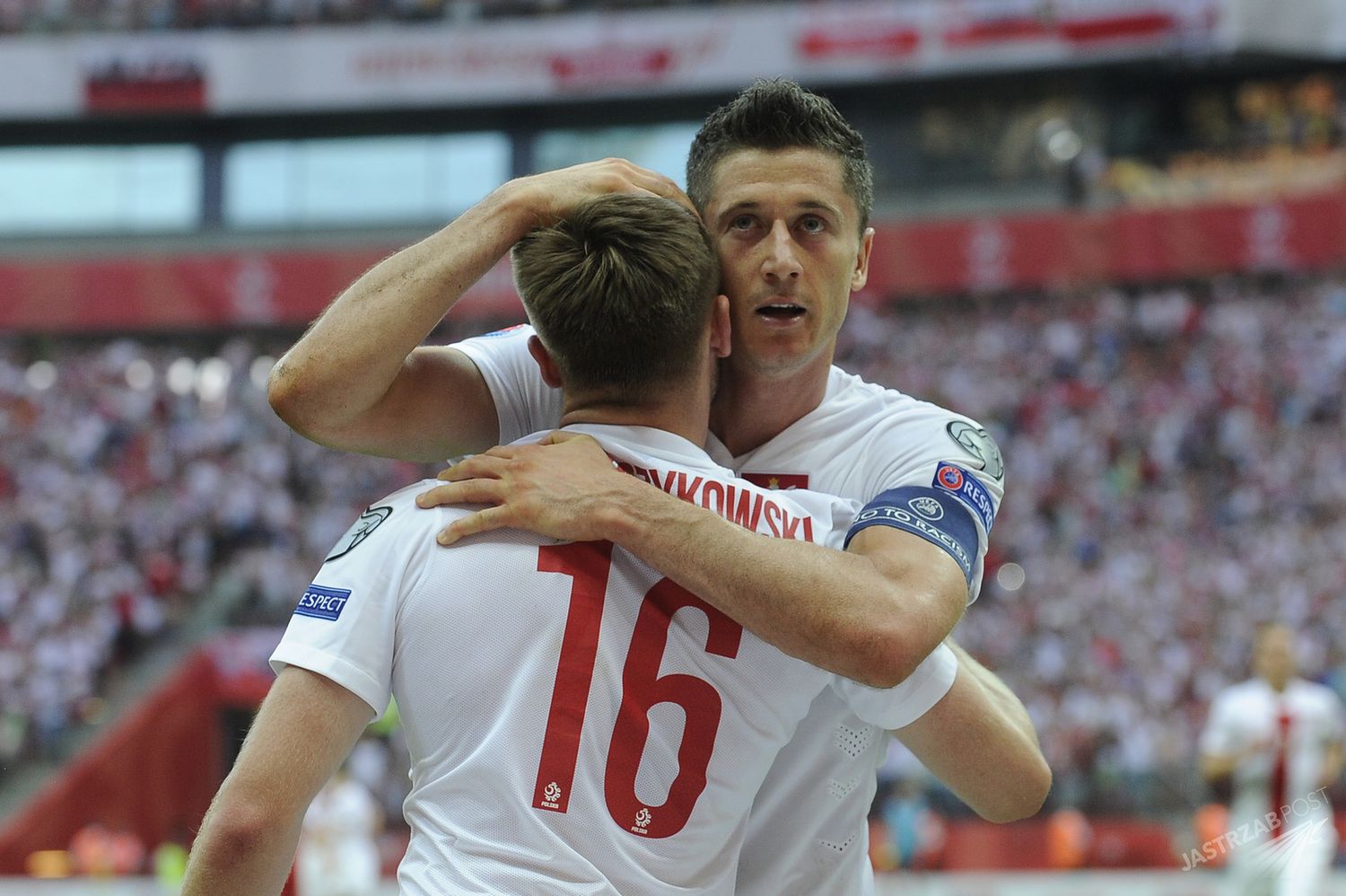 Robert Lewandowski, Kuba Błaszczykowski, mecz Polska-Gruzja
Fotografia: AKPA