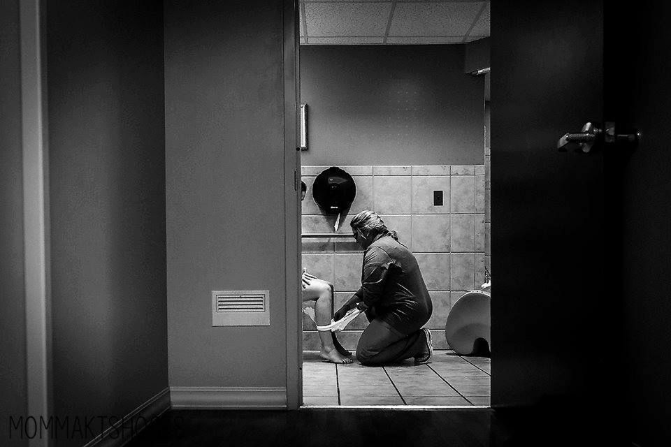 (Facebook.com) Swoim postem kobieta chciała wyrazić wdzięczność położnym za wsparcie podczas i po porodzie