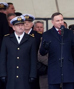 Andrzej Duda mówił o stanie Marynarki Wojennej