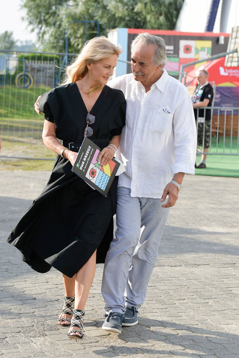 Grażyna Torbicka i Adam Torbicki na festiwalu Dwa Brzegi