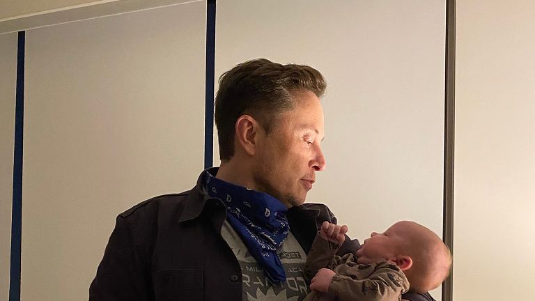 Musk ze swoim siódmym dzieckiem