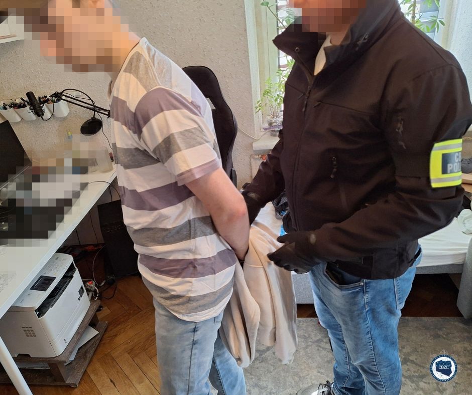 23-latek zatrzymany przez funkcjonariuszy 