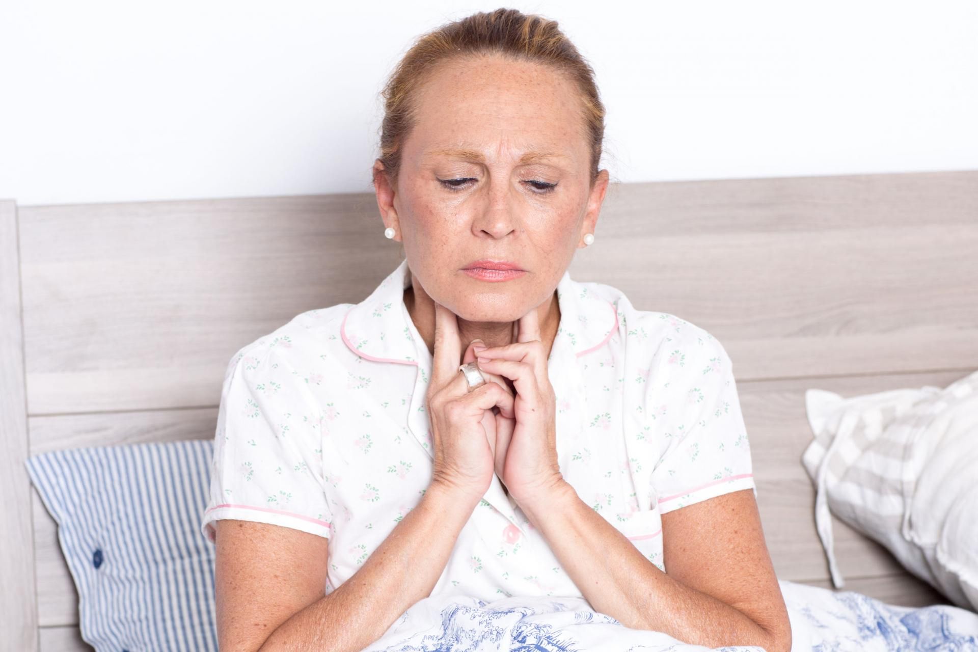 Ból gardła może pojawiać się przy refluksie