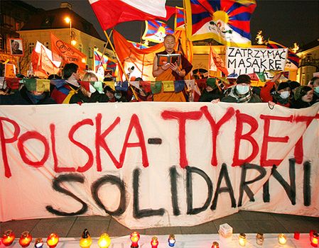 Polacy solidaryzują się z Tybetem