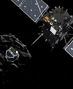 Efektowny koniec misji sondy Rosetta