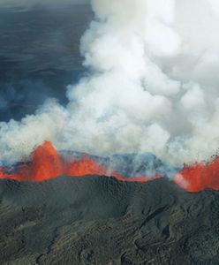 Aktywny wulkan na Islandii sprawia kłopoty