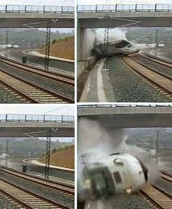 Maszynista pociągu wykolejonego w Hiszpanii chwalił się szybką jazdą