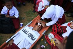 Lawina ziemna w Indonezji zabiła 7 osób, 108 zaginionych