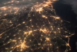 Zorza polarna tuż przed wschodem słońca. Niezwykłe nagranie NASA