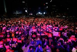 Fala protestów w Korei Południowej