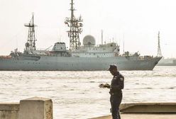 Rosyjski okręt szpiegowski Wiktor Leonow u wybrzeży USA