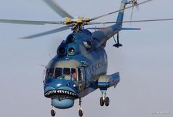 Szkolenie bojowe koło Ustki - śmigłowce zrzuciły bomby nad Bałtykiem