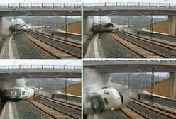 Maszynista pociągu wykolejonego w Hiszpanii chwalił się szybką jazdą