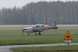 Incydent nad lotniskiem w Radomiu. Piloci lądowali z niepełnym podwoziem