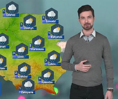 Wiatr i ślisko na drogach. Prognoza pogody na weekend