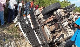 26 osób zginęło w katastrofie ciężarówki na Haiti
