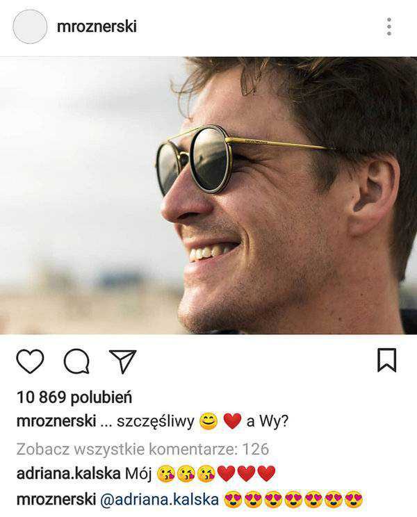 Mikołaj Roznerski i Adriana Kalska rozczulili fanów