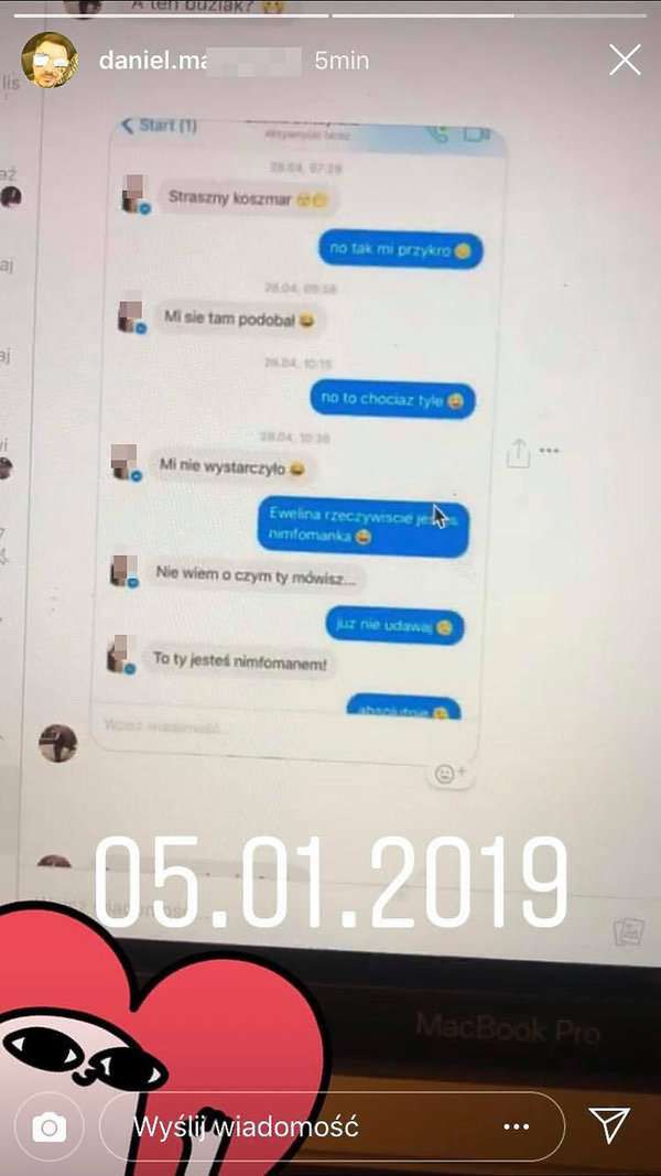 Daniel Martyniuk upokorzył Ewelinę Martyniuk