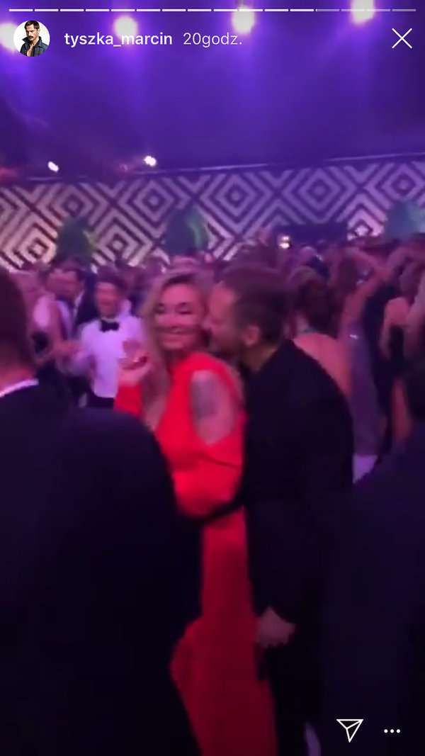 Martyna Wojciechowska i Przemek Kossakowski na Balu TVN 2018