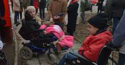 Kolejny dzień protestów w sejmie ws. niepełnosprawnych