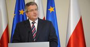 Bronisław Komorowski: związkowcy przekroczyli prawo, blokując sejm