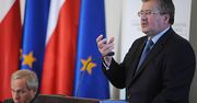 Bronisław Komorowski rozważa wyjazd do Kijowa ws. Tymoszenko