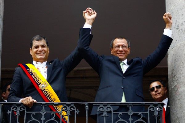 Rafael Correa zaprzysiężony na prezydenta Ekwadoru