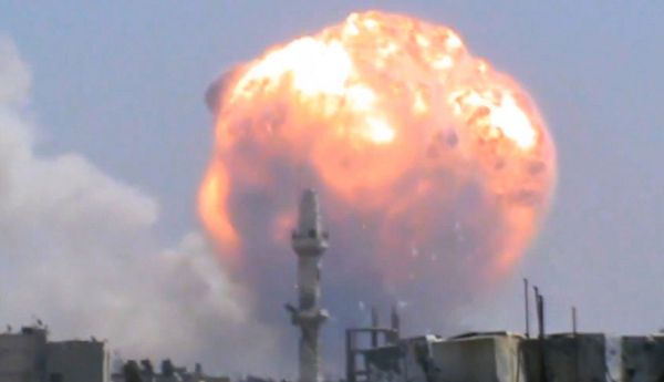 Syria: 40 zabitych w wybuchu w składzie broni w Hims