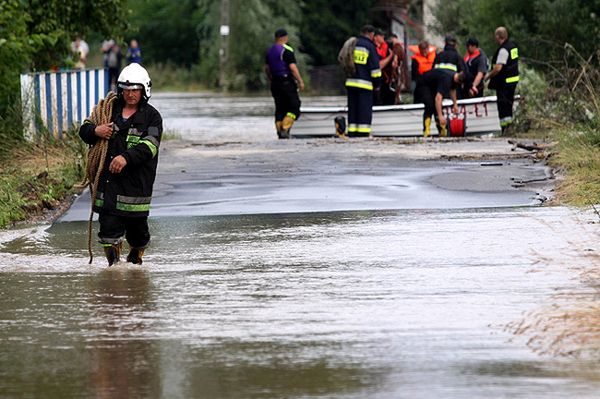 Po ulewach straty w powiatach częstochowskim i zawierciańskim