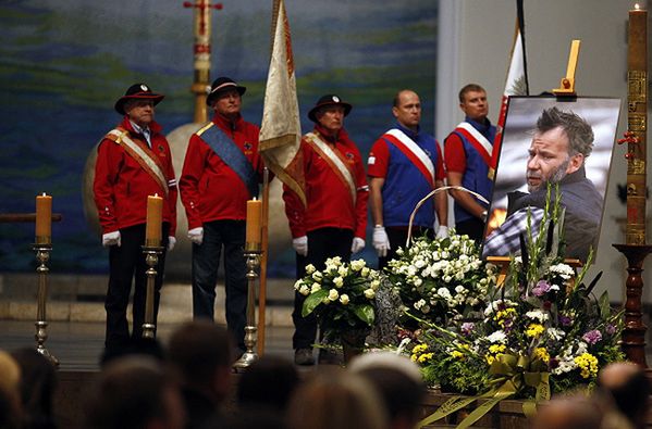 Rodzina i przyjaciele pożegnali Artura Hajzera