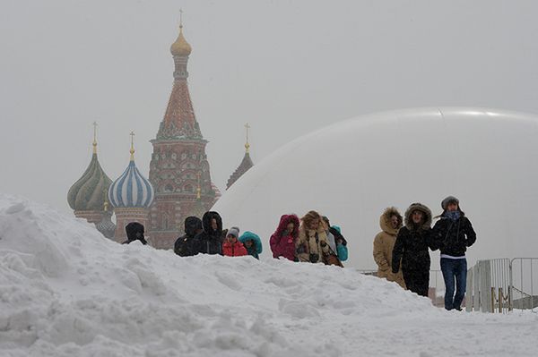 W Rosji zima wciąż w natarciu