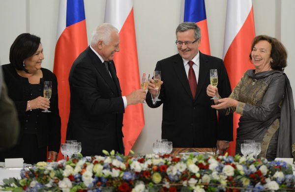 Vaclav Klaus i Bronisław Komorowski o relacjach polsko-czeskich