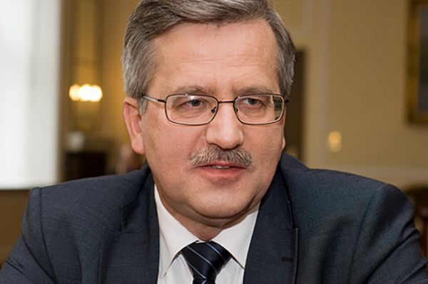 Prezydent Bronisław Komorowski rozpoczął wizytę na Łotwie