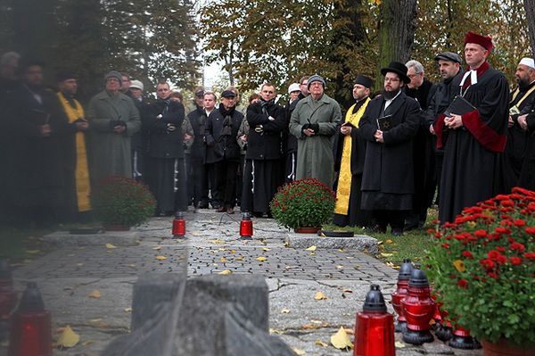 Modlitwa ekumeniczna na Cmentarzu Nieistniejących Cmentarzy w Gdańsku
