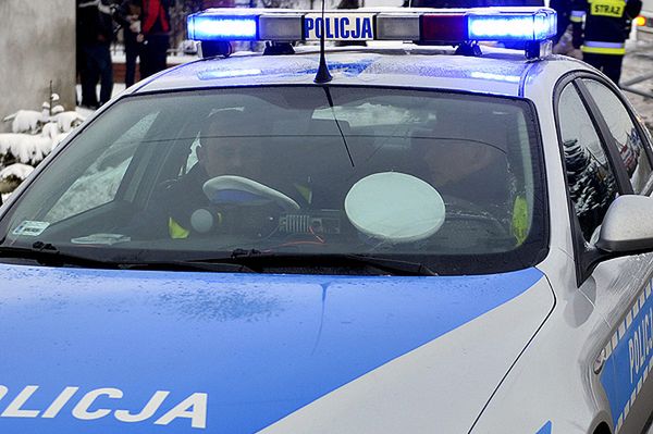 Studzieniec k. Sierpca: wypadek busa przewożącego dzieci