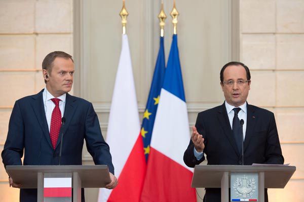 Rozmowy Tusk-Hollande: zgoda ws. budżetu UE i interwencji w Mali