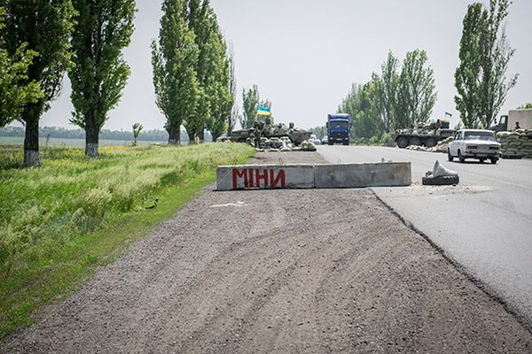 Porwania i strzelanina na wschodzie Ukrainy