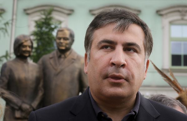 Były prezydent Gruzji Micheil Saakaszwili z prywatną wizytą w Radomiu
