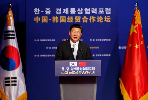 Chiński prezydent Xi Jinping wypomniał Japonii brutalność wobec Chin i Korei