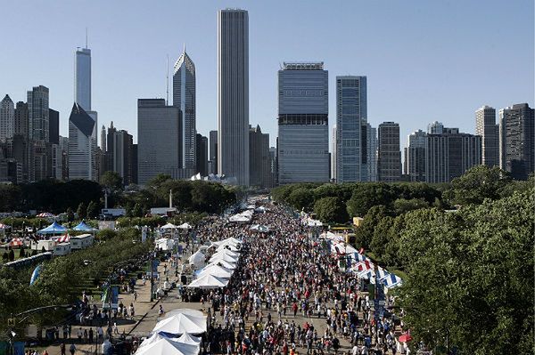 Największe obżarstwo na świecie "Taste of Chicago" z polską kuchnią