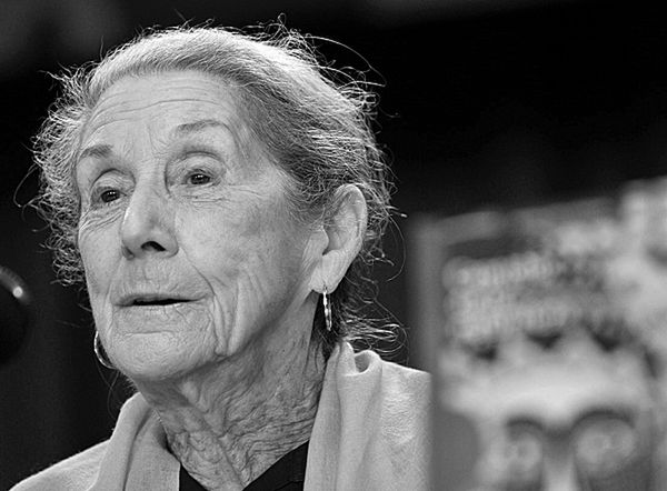 Zmarła Nadine Gordimer, laureatka literackiej Nagrody Nobla