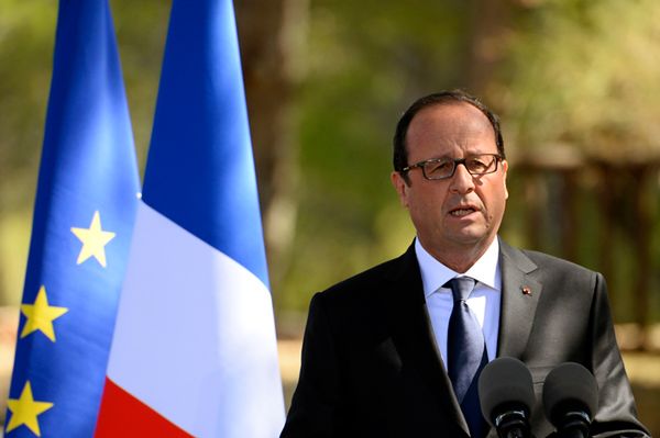Francja dostarczyła broń rebeliantom w Syrii - przekazał prezydent Francois Hollande