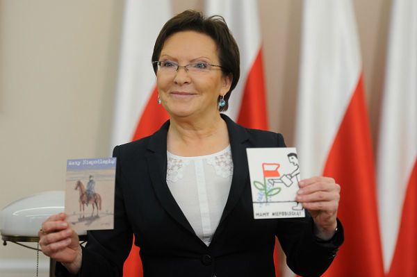 Marszałek sejmu Ewa Kopacz zainaugurowała akcję "Mamy niepodległą"