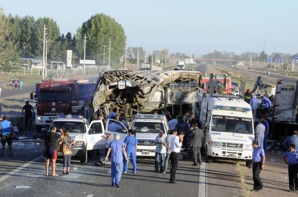 Kolizja ciężarówki z autobusem w Argentynie. 18 zabitych