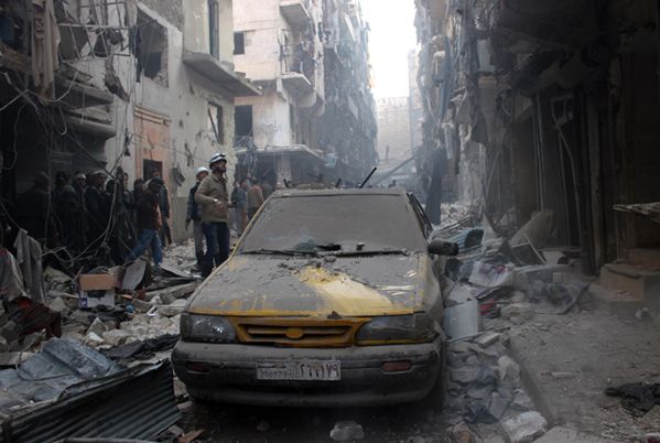 Syria: nowy bilans nalotów rządowych na Aleppo - 76 ofiar śmiertelnych