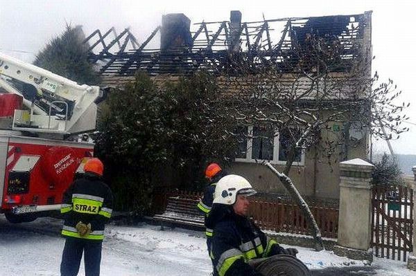 Matka i jej dzieci zginęły w pożarze domu w Tarnawie Rzepińskiej