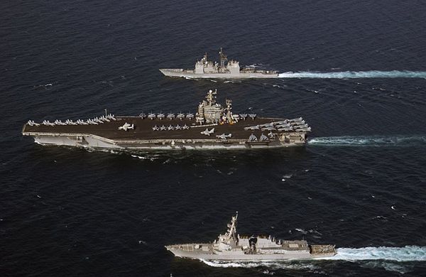 Donald Trump i US Navy planują największy program zbrojeniowy od zimnej wojny. To znak nowych, niebezpiecznych czasów