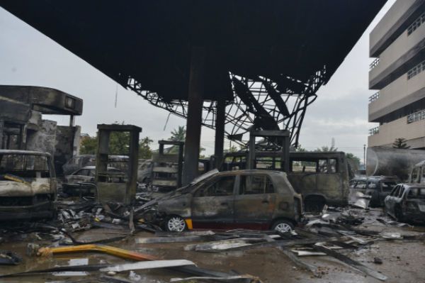 150 osób zginęło w stolicy Ghany, m.in. w pożarze stacji benzynowej