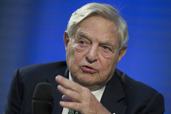 George Soros ostro o Donaldzie Trumpie