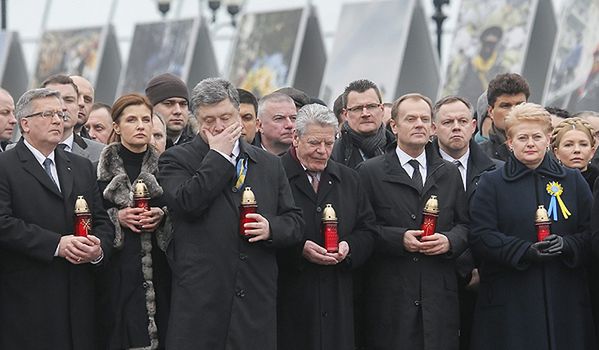 Niemieckie media chwalą prezydenta Gaucka za wizytę w Kijowie